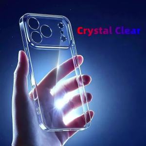Ultra Thin Clear Soft Case For iPhone 18 17 16 15 14 13 12 11 Pro Max Plus Air XSMax XR 8Plus 8 Silicone Transparent Tpu Cover