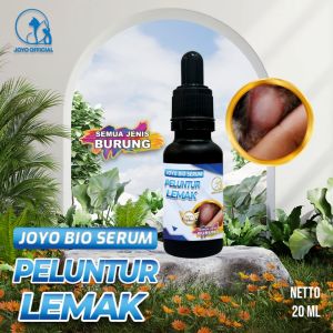BELI 1 GRATIS 1| VITAMIN PENGHACUR LEMAK BURUNG | SUSUT LEMAK | PEMBAKAR LEMAK | MENGUBAH LEMAK JADI ENERGY | PELUNTUR LEMAK | PENGHILANG LEMAK BURUNG | BURUNG OBESITAS | BIO SERUM PELUNTUR LEMAK 20ML