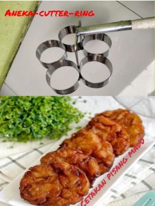 cetakan pisang goreng madu lubang 5