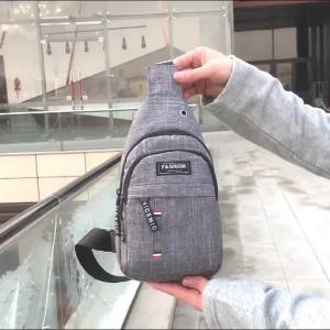 Túi đeo chéo namcặp đeo chéo nhiều ngăn riêng biệtTúi được làm từ chất liệu vải dù bền đẹp ALLIN