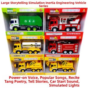 Storytelling Inertial Light and Sound Effect Car Model 1:16