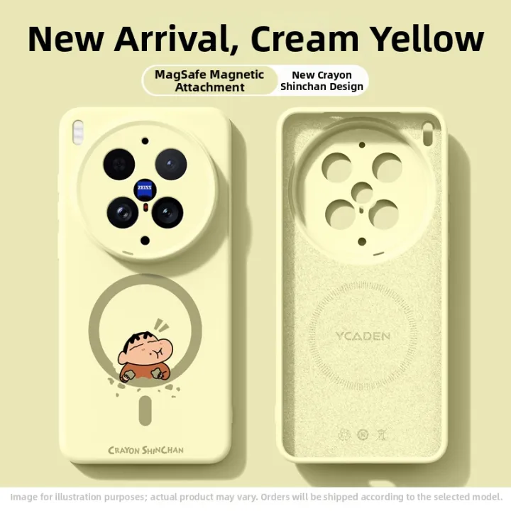 Phone Camera Box Magnetic Liquid Silicone Shockproof Phone Case with Full Camera ...