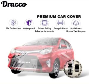 DRACCO Cover mobil calya sigra transparan tebal waterproof sarung mobil premium car cover