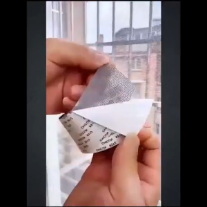 [YC] Repair Kit for Window Net Screen Damage (5cm x 200cm) Strong Adhesive High-Density Fiberglass Mesh Tape for Mosquito Windows Doors Vents Net Patching