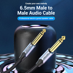 Vention | Vention Aux Guitar Cable 6.5 Jack 6.5mm to 6.5mm Audio Cable 6.35mm Aux Cable for Stereo Guitar Mixer Amplifier Speaker cablenew