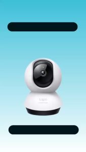 TP-Link Tapo C220 2K QHD Indoor Security Camera with Smart AI Detections and Two-Way Audio
