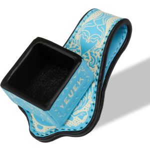 Leather Magnetic Chalk HolderPortable Pool Cue Chalk Holder with Fixed ClipSilent Chalk Holder Pool BilliardsPool Cue Chalk
