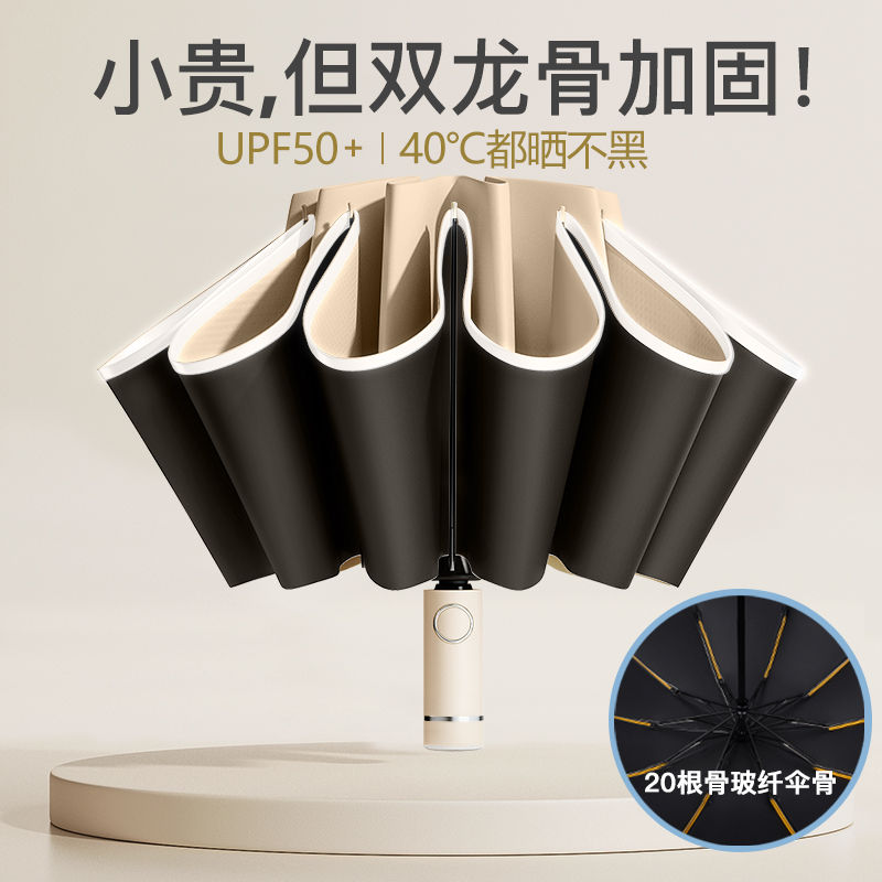ZILIAN | Ô Dù Gấp Tự Động Chống Nắng Chống Mưa UPF50+ Cao Cấp Nhẹ Nhàng Gấp Gọn 20 Sợi Xương Thép Bền Đẹp