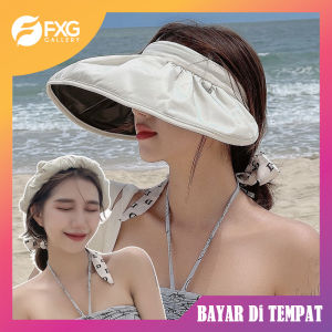 FXG - Topi Visor Lipat Bisa Jadi Bando Wanita Style Korea Kekinian HAT17