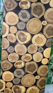 WALLPAPER STICKER MOTIF KAYU BULAT POHON KAYU BULET 10METER X 45CM motif kayu terbaru bisa cod