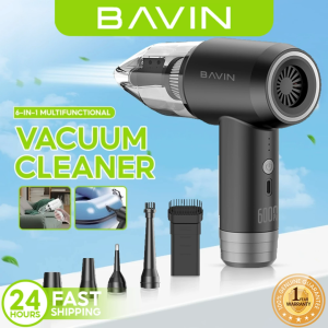 BAVIN VC01 6 in 1 Handheld Portable Vacuum Wireless & Rechargeable 6000Pa Suction Wet & Dry for Car and Home