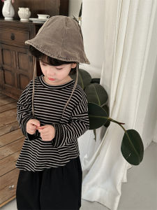 Mumen Home New Autumn Clothes 2025 Boys Long Sleeve T-Shirt Middle Small Children Irregular Fashionable round Neck Base Shirt