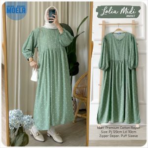 MIDI DRESS LOLIA ld 110 by MOELA BERLABEL