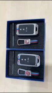 Casing Metal Elegant Kunci Remote Honda Crv Civic Fit 3 Tombol