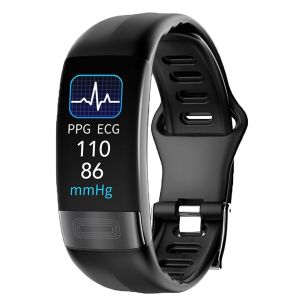 Smartband P11 Plus ECG Smart Band Watch Heart Rate Monitor PPG Bracelet Blood Pressure Waterproof Wristband