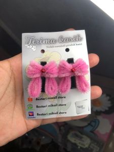 Jepitan Rambut Lucu | Kawat Bulu | Handmade Aesthetic