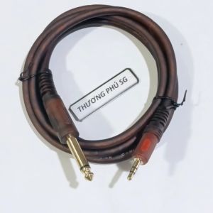 Cáp 3.5 ly ra 6 ly dài 1.5m (Chuẩn 6 ly MONO TS / Cáp 3.5mm ra 6.0mm)