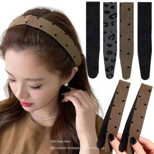 5Pcs Velcro Headband for Girls Bangs / Hook and Loop Hair Stickers / Magic Stickers Headwear