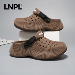 Luxury Mens Breathable Non-slip Thick-soled Sandals