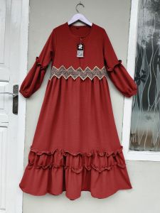 GAMIS ANAK TERBARU GAMIS ANAK USIA 1-12 TAHUN BAHAN CRINKCLE AIRFLOW