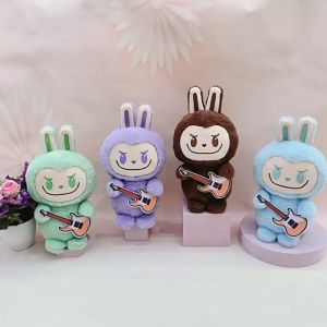 Móc khóa Labubu Ôm Đàn Nhiều Mẫu Hottrend Cute Gấu bông Thỏ Phụ kiện Balo Túi xách Decor Trang Trí