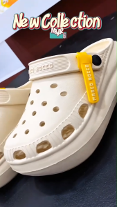 Marco Rocco รองเท้าแตะผู้หญิง รองเท้าหัวโต แบบสวม รัดส้น EVA นิ่ม แฟชั่น กันน้ำ ระบายอากาศ Size 36-41 รุ่น MR8026