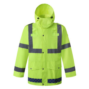 LIKAI | Reflective Fluorescent Waterproof Raincoat