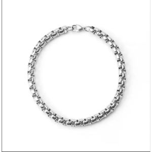 COD GELANG TANGAN RANTAI ROLO ANTIKARAT  TITANIUM ASLI