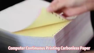 Carbonless Continuous Computer Forms 2/3/4-Ply 9.5x11" & 9.5x5.5" 1000 Pgs Carbon Transfer Office Use
