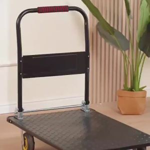 Thick Steel Quiet Folding Hand Trolley