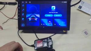 JMCQ Car Dvr ADAS Usb HD Camera Dvr 1080P For Android Car DVD Player Navigation Auto Audio Voice Alarm LDWS Support TF Card