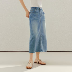 INMAN | Retro American Design Sense Casual Denim Skirt