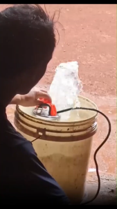 BƠM CHÌM DC-12V-400W DÂY ĐỒNG THÂN GANG CÁNH INOX SIÊU SIÊU KHOẺ BẢO HÀNH 6 THÁNG