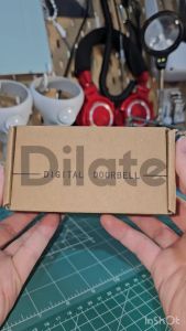 DILATE Bel Pintu Rumah Tanpa Kabel Bel Rumah Waterproof Lampu Rgb 38 Ringtone Penerimaan Jarak Jauh