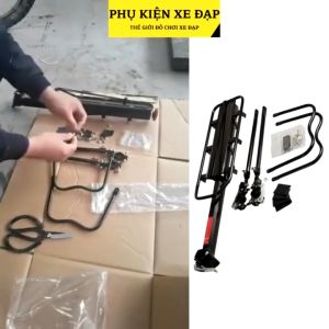 Ba ga xe đạp gác baga xe đạp hợp kim nhôm bắt cốt yên chắc chắn