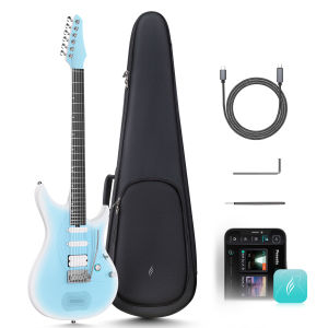 Enya Inspire Ozeilzinho 39 inch Đàn guitar điện thông minh làm từ sợi carbon có loa không dây 15W 20 âm thanh độc đáo cài đặt sẵn cáp sạc miếng gảy đàn và túi đựng đàn guitar