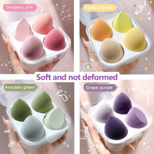 Makeup Egg Makeup Egg Powder Puff Makeup Sponge Wet and Dry Air Cushion Sponge Makeup Egg Makeup Foundation Soft Sponge Makeup Tools