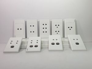 Mặt nạ ổ điện Sino Vanlock S18 (1 ổ 2 ổ 3 ổ 2 chấu) (1 ổ 2 ổ 3 chấu) (1 ổ 1 lỗ 1 ổ 2 lỗ 2 ổ 1 lỗ 2 ổ 2 lỗ)