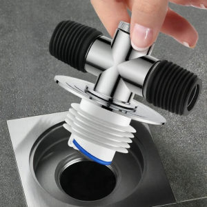 Odor Blocking Water Overflow Prevention Drain Pipe