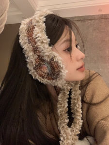 Bịt Tai Len Dệt Kim Dày Dành Cho Nữ Vỏ Tai Mùa Đông Có Bảo Vệ Ấm Áp Chống Sương Mù Lý Tưởng Cho Học Sinh