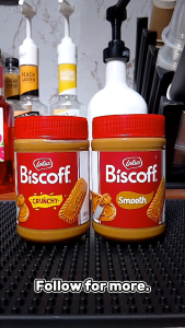 Lotus Biscoff Topping 1kg - Caramelized Biscuit Sauce for Milk Tea Coffee Frappes & Desserts