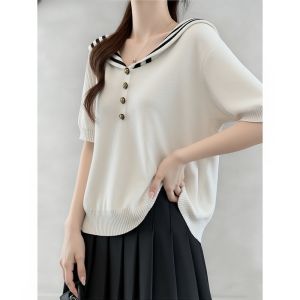 AIYITI | Age-Reducing Summer T-Shirt Loose Concealing