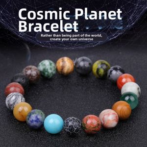 LINGFEI | Cosmic Planet Bracelet Single Loop