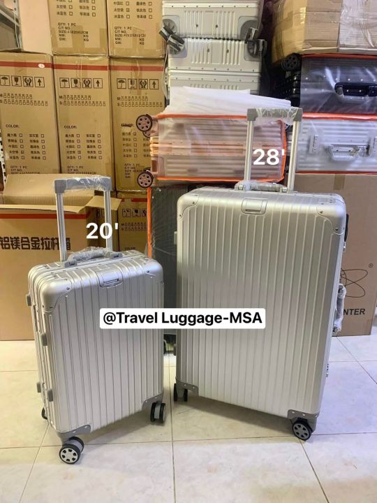 Aluminum luggage online