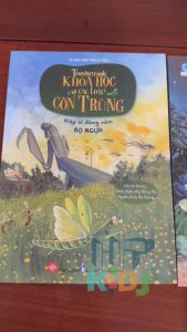 Sách - Truyện Tranh Khoa Học Về Các Loài Côn Trùng - Đom Đóm Bọ Ngựa Ve Sầu Và Sâu Bắp Cải (Đinh Tị)