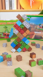 50pcs Minecraft toys minecraft magnetic block DIY Magnet Puzzle