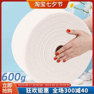 Disposable Face Cloth Womens Beauty Salon Special Facial Tissue Cleaning Towel Reel Type Large Roll Pearl Pattern Cotton Supplies