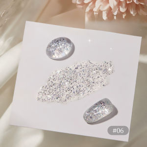 ยาทาเล็บเจลซีรีส์ชาไข่มุกสีชมพูยอดนิยม ZH 1 ชิ้น ประกายวิ้ง ซุปเปอร์แฟลช โทนสีขาวสำหรับฤดูใบไม้ร่วง ยาทาเล็บเจลสำหรับทำเล็บแบบโฟโตเทอราปี