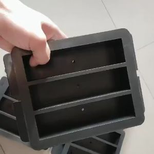 Khuôn đúc vữa xi măng 40x40x160mm Khuôn đúc mẫu vữa xi măng 4x4x16cm Nhựa ABS chất lượng cao Thiết bị kiểm định xây dựn