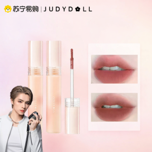 JUDYDOLL | Son Môi Judydo Water Mist Matte Lightweight Son Bóng Màu Son Môi Dưỡng Ẩm Lâu Trôi Judydo Lip Glaze Tint 443